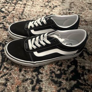 Vans Black and White Sneakers